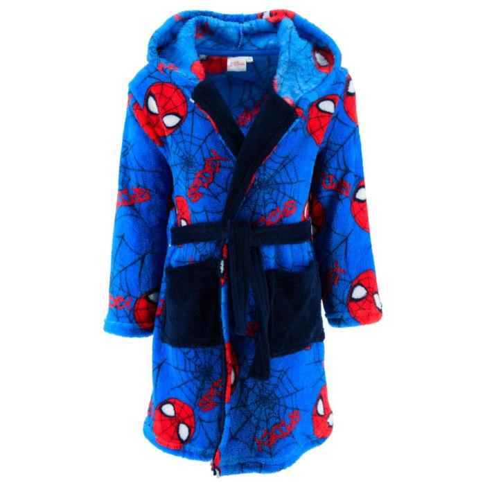 Ρόμπα fleece αγόρι Spiderman-XH20049-BLUE