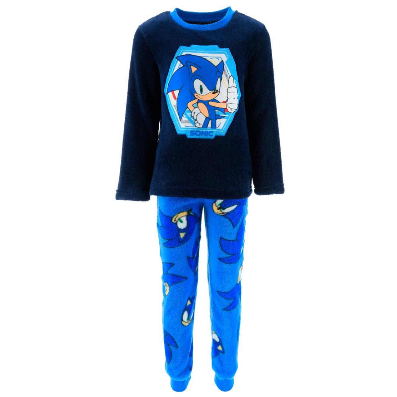 SUPER HEROES Πιτζάμα fleece αγόρι Sonic-XH20015-NAVY