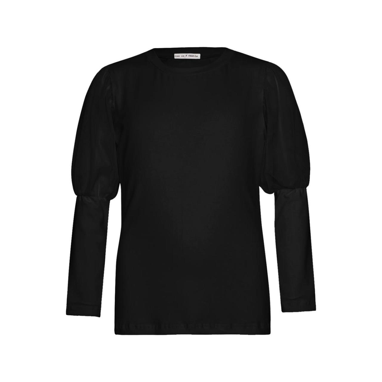 TWO IN A CASTLE Μπλούζα μακό κορίτσι two in a castle-T5755-Black