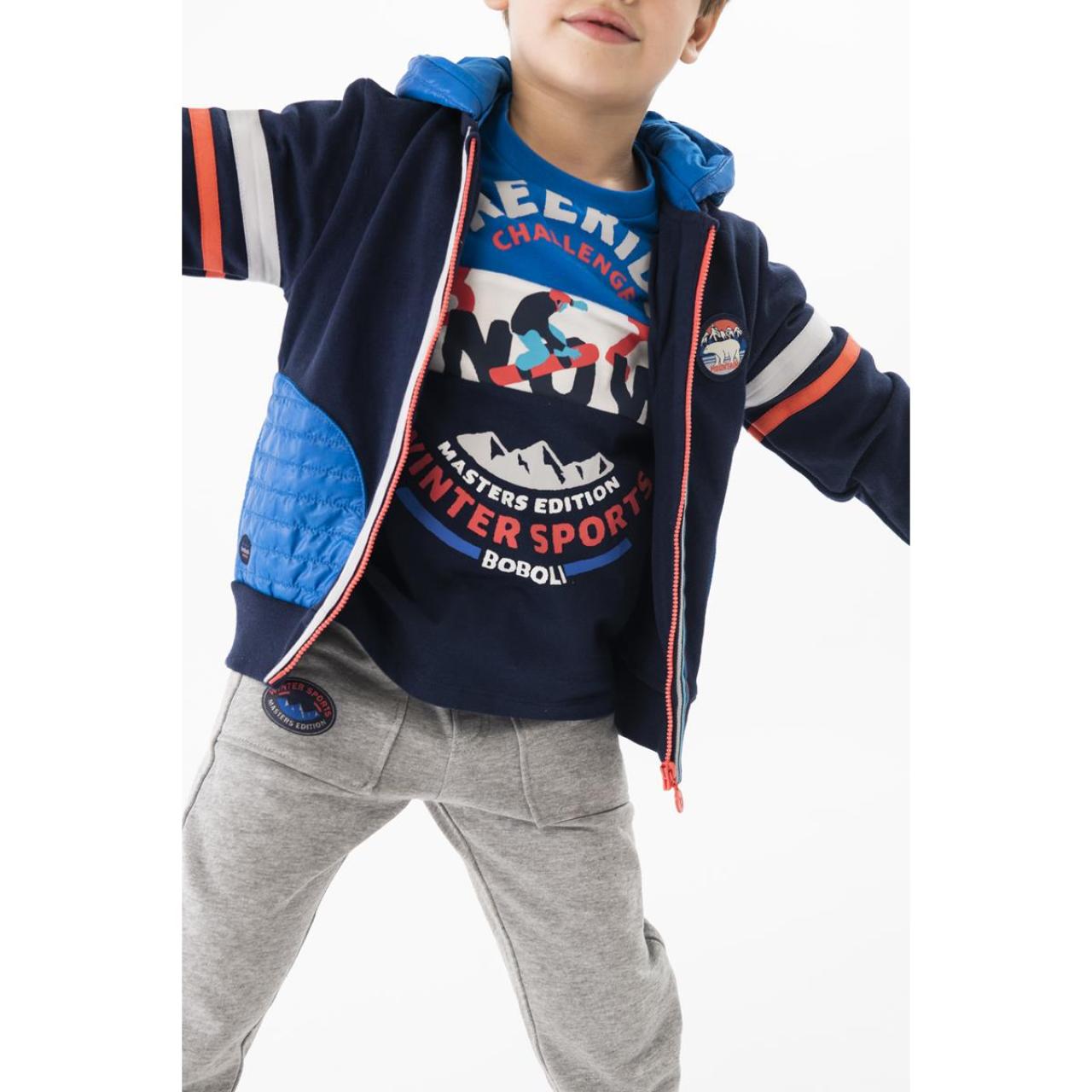 Ζακέτα φούτερ αγόρι Boboli-329116-2440 φωτογραφία