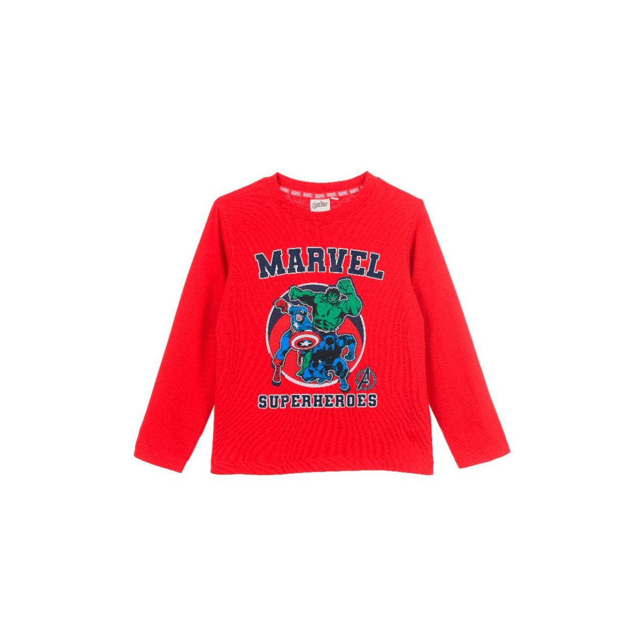SUPER HEROES Μπλούζα μακό αγόρι Avengers-XH1178.REC-RED