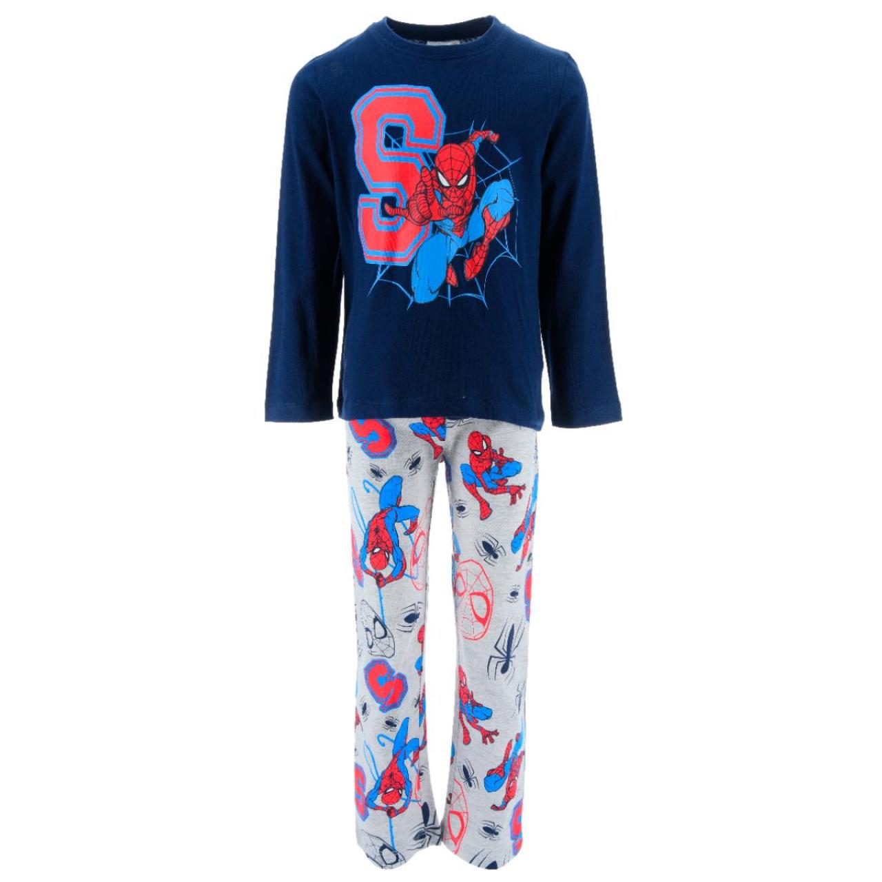 SUPER HEROES Πιτζάμα μακό αγόρι Spiderman-XH20040-BLUE