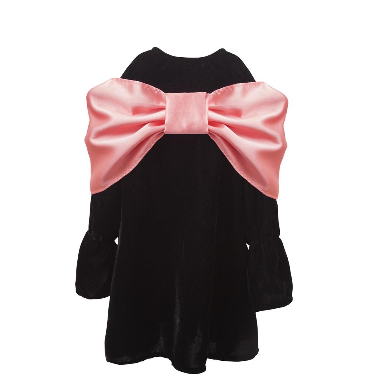 Φόρεμα βελουτέ κορίτσι two in a castle-T5571-Black φωτογραφία