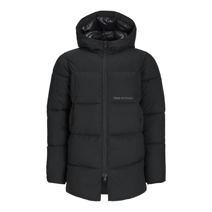 Μπουφάν puffer αγόρι Jack & Jones-12260475-Black