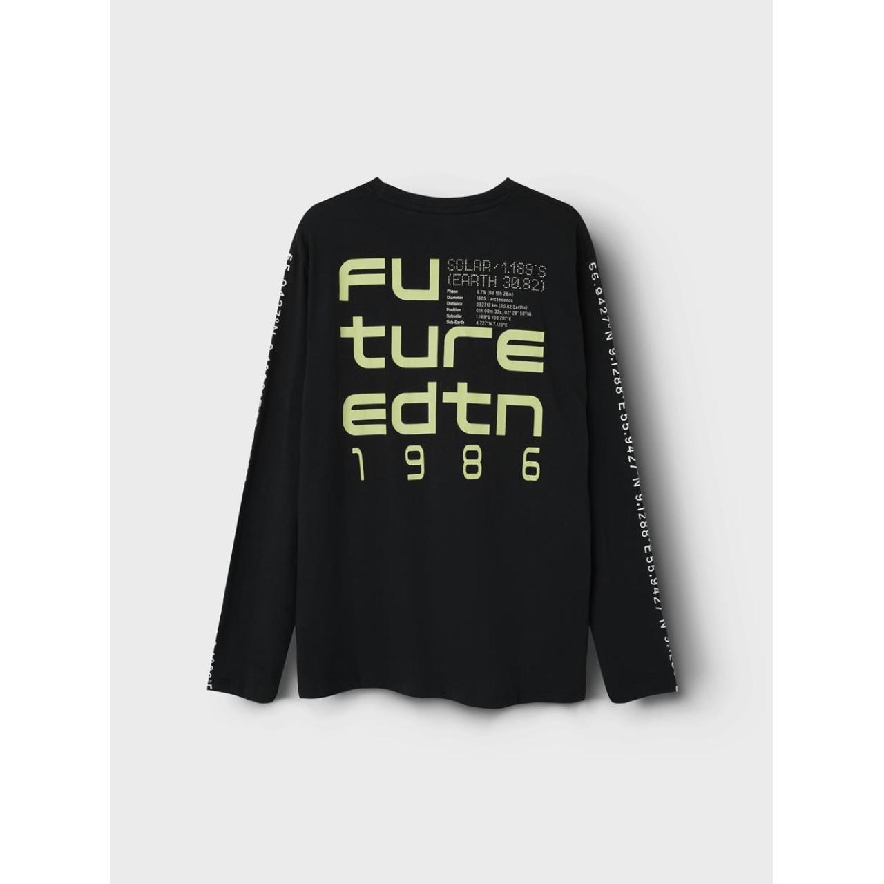 Μπλούζα μακό αγόρι name it-13233196-Black φωτογραφία