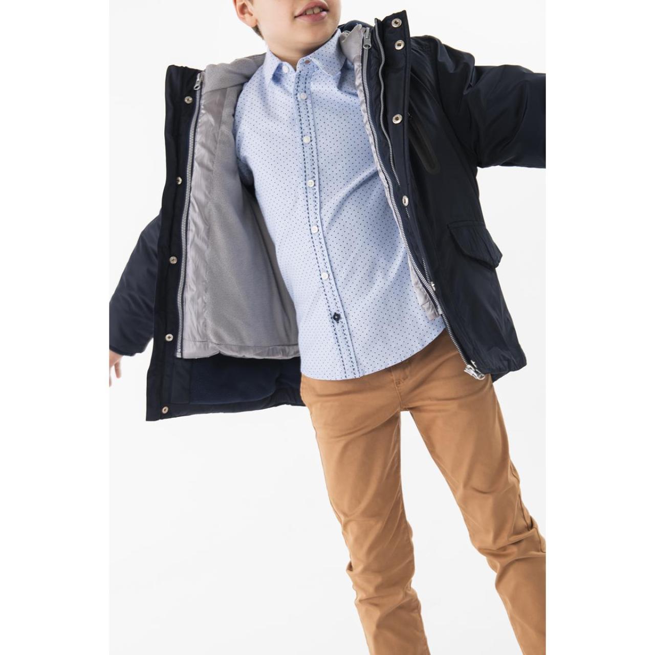 Μπουφάν 3 σε 1 αγόρι Boboli-739098-2440-Navy φωτογραφία