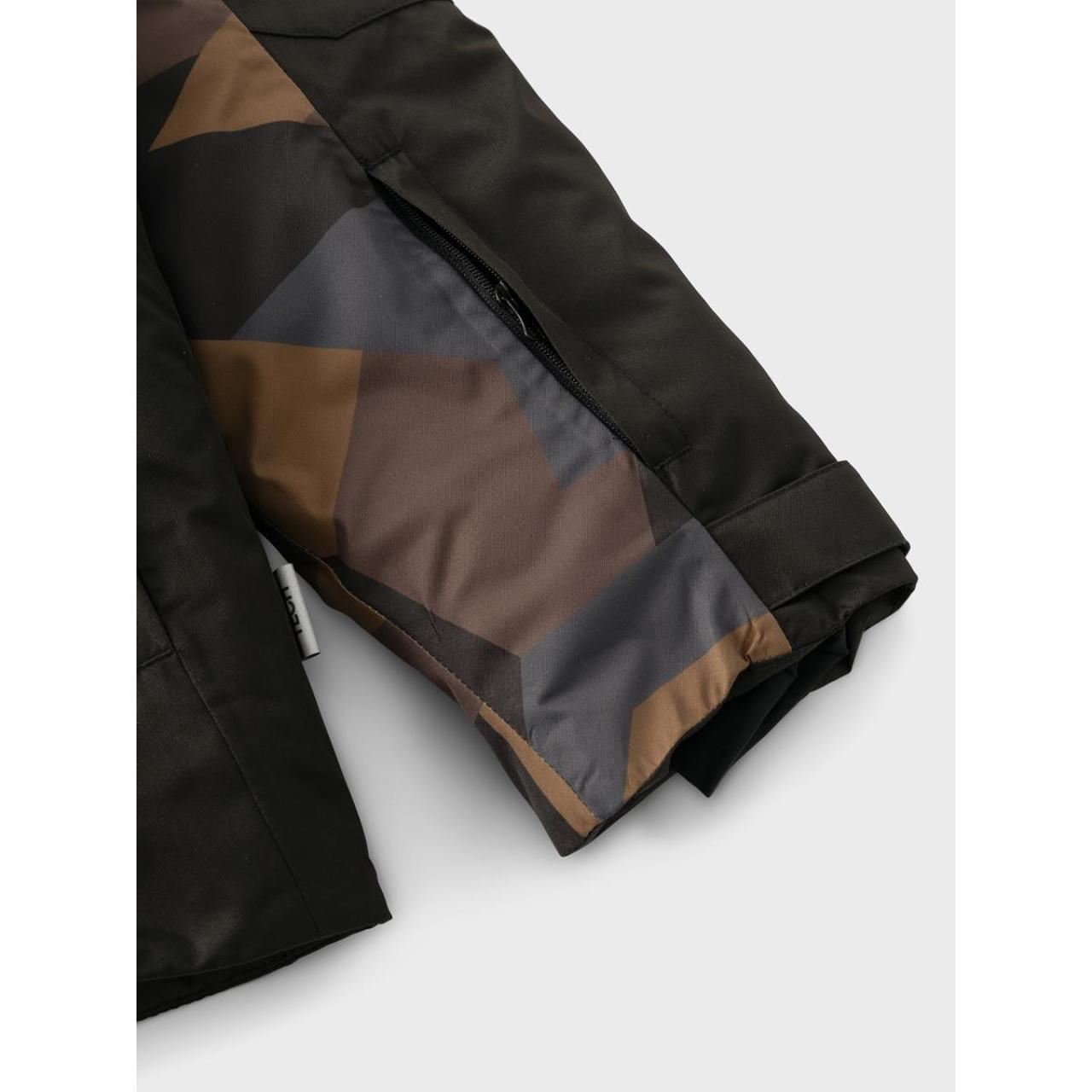 Μπουφάν snow σκι αγόρι name it-13228952-Chocolate Brown φωτογραφία