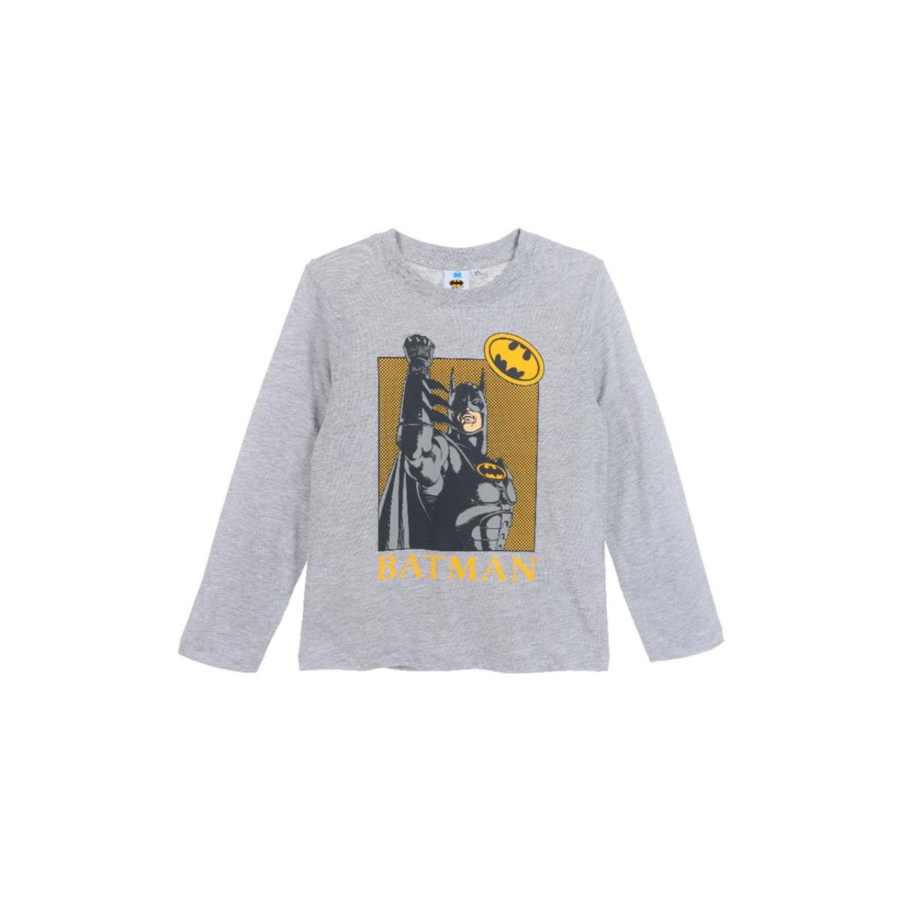 SUPER HEROES Μπλούζα μακό αγόρι Batman-XH1028-LGREY