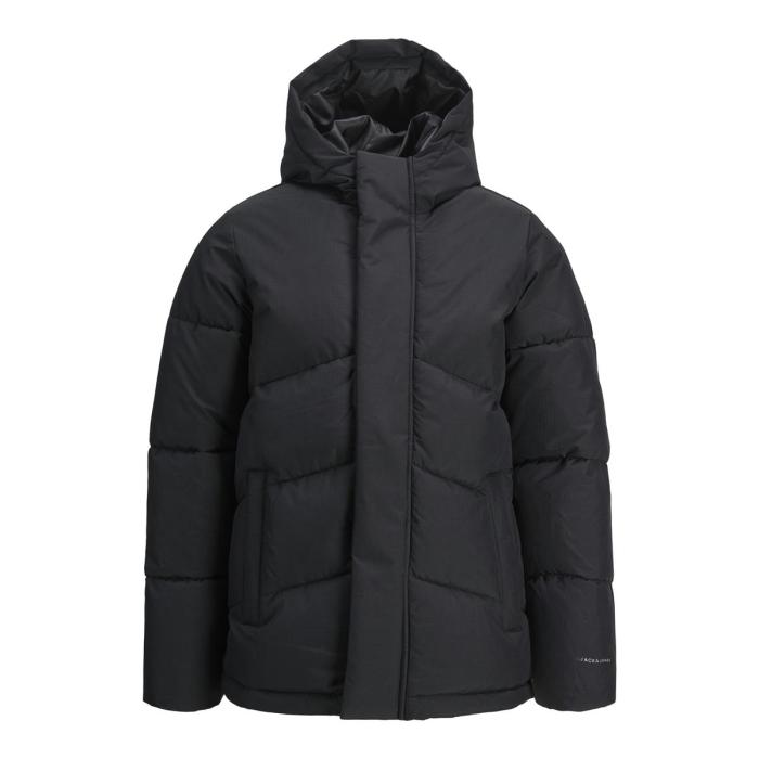 Μπουφάν puffer αγόρι JACK & JONES-12260052-Black