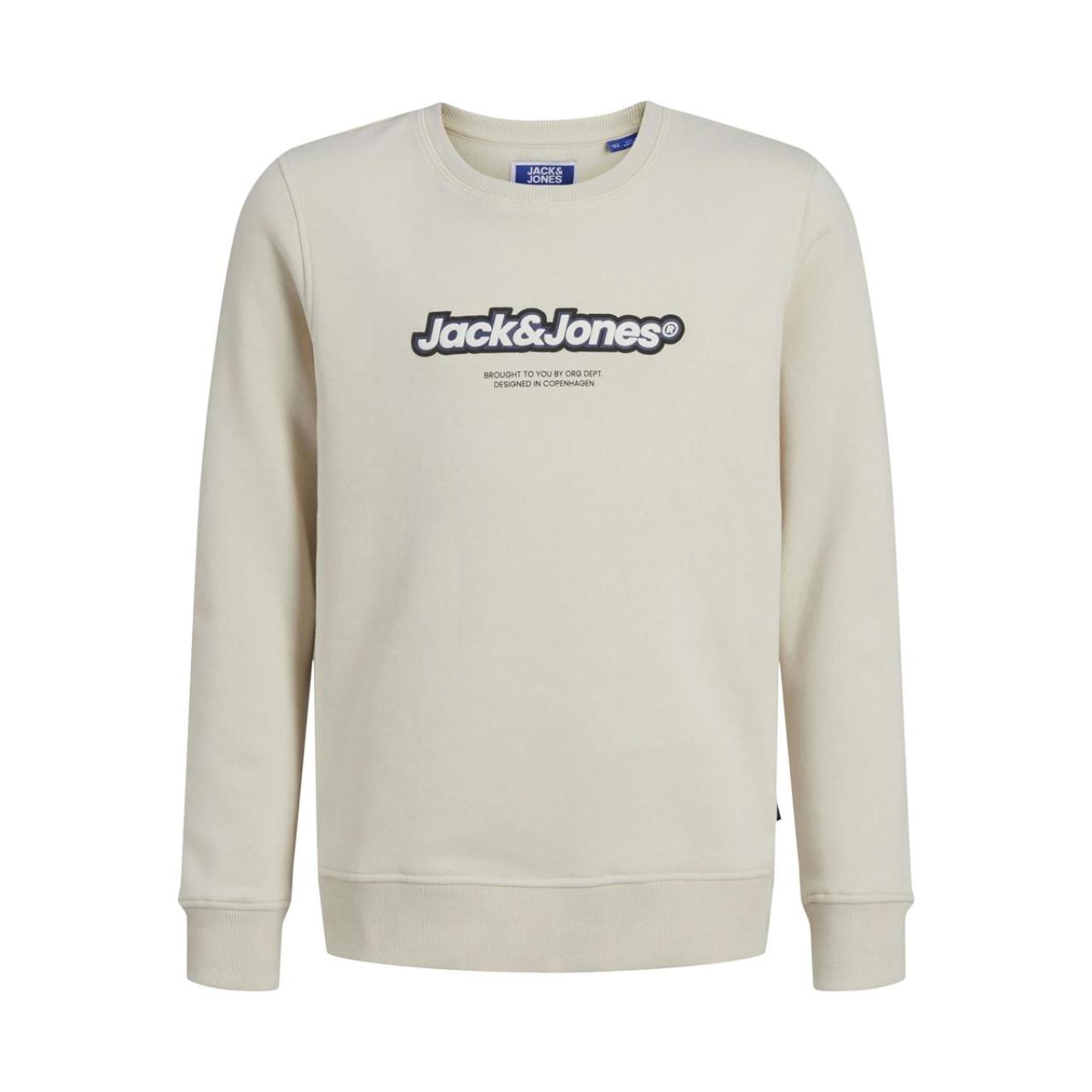 Μπλούζα φούτερ αγόρι Jack & Jones-12267582-Moonbeam φωτογραφία