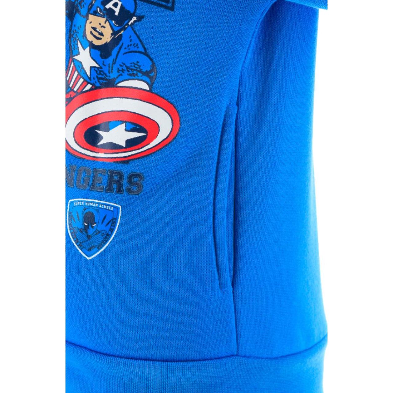 Σετ φόρμα φούτερ αγόρι Avengers-XH1034-BLUE φωτογραφία