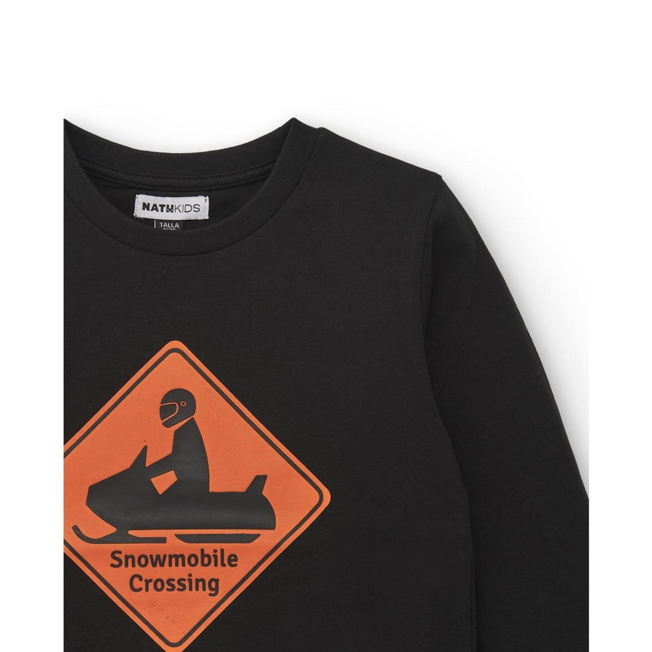 Μπλούζα μακό αγόρι Nath-KB07T205X1-Black φωτογραφία