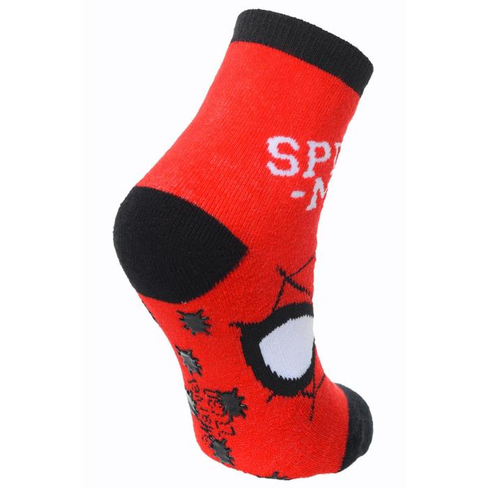 Κάλτσες αντιολισθητικές αγόρι Spiderman-XH0619-RED