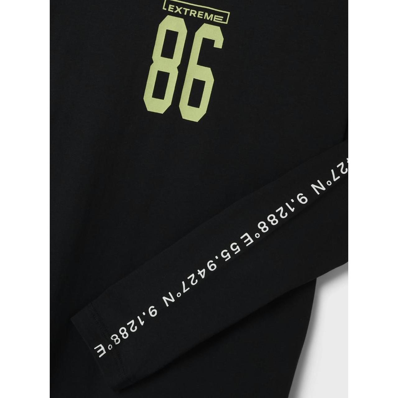 Μπλούζα μακό αγόρι name it-13233196-Black φωτογραφία