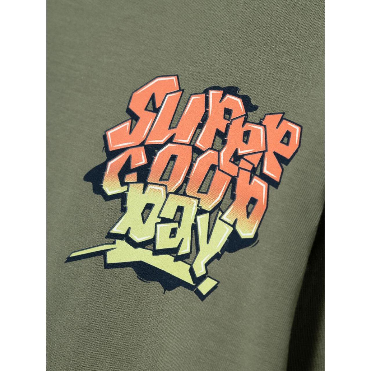 Μπλούζα μακό αγόρι name it-13233075-Deep Lichen Green φωτογραφία