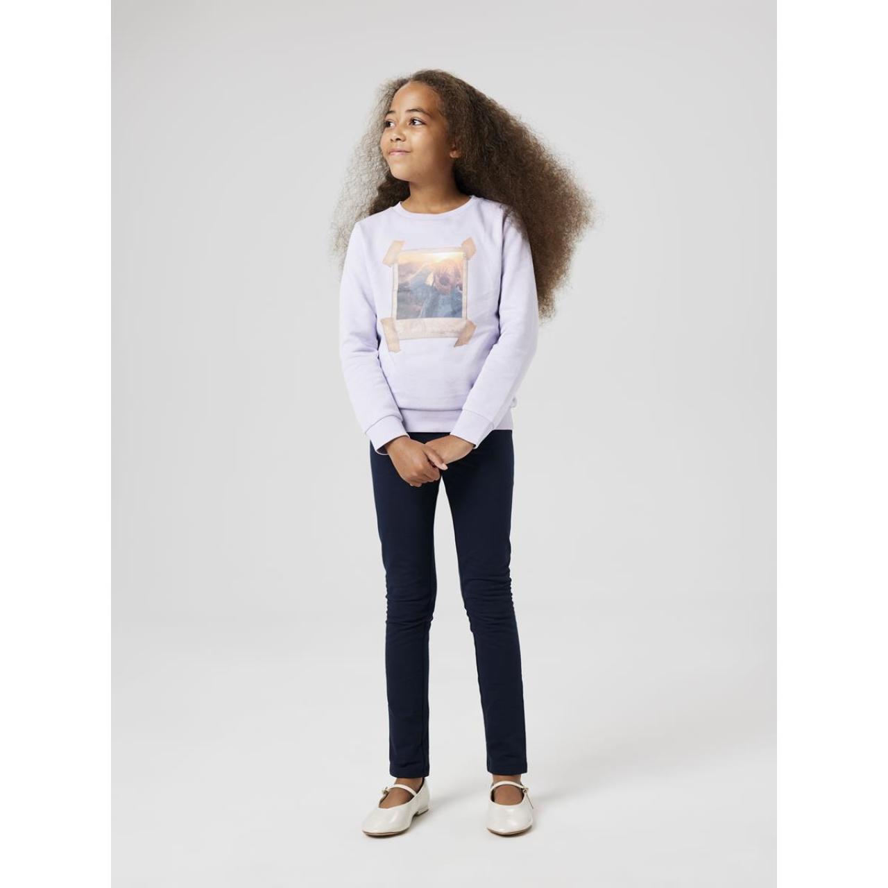 Name it Σετ κολάν φούτερ κορίτσι name it-13243522-Orchid Petal