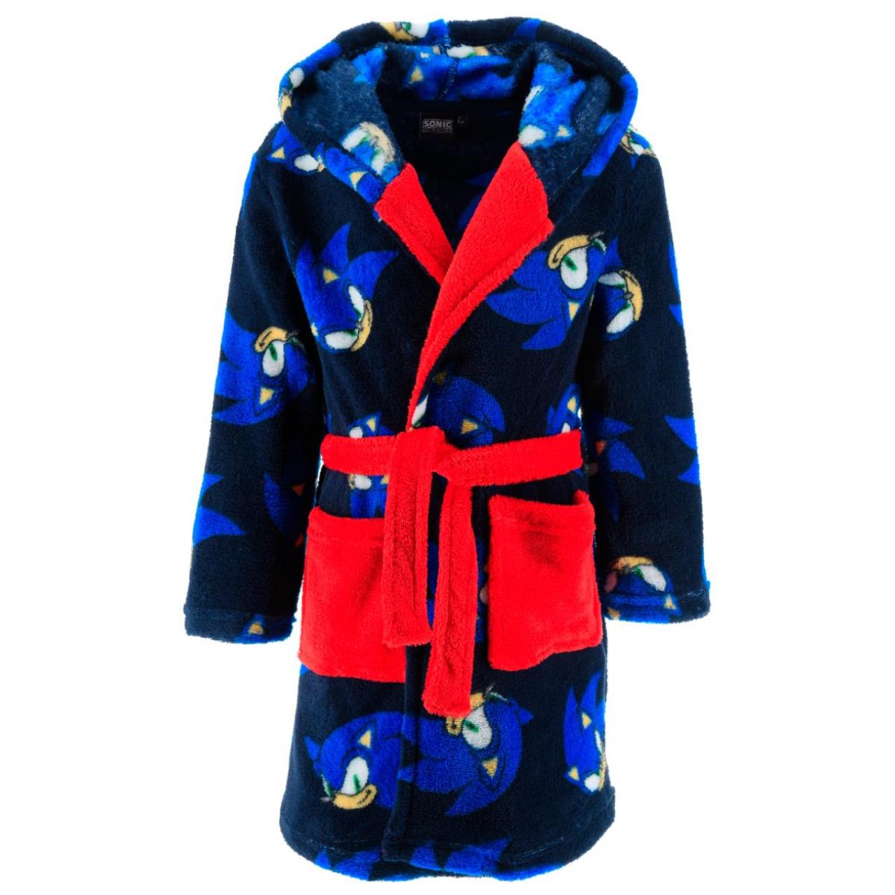 SUPER HEROES Ρόμπα fleece αγόρι Sonic-XH20046-NAVY