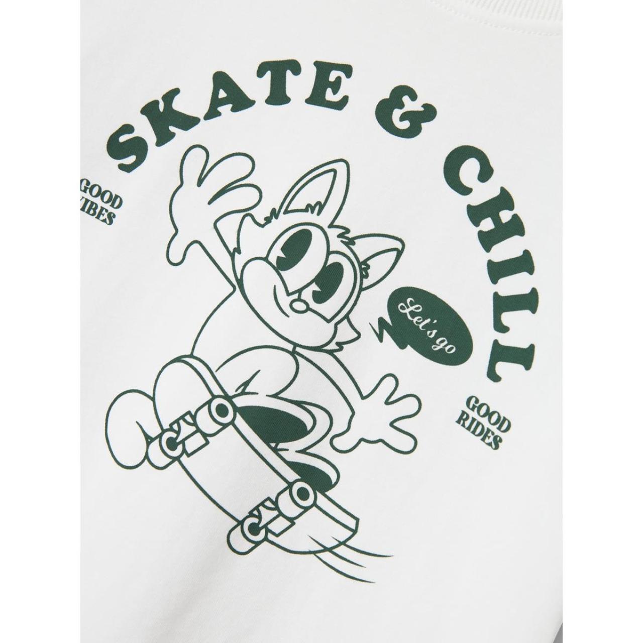 Μπλούζα μακό αγόρι name it-13224969-Bright White φωτογραφία