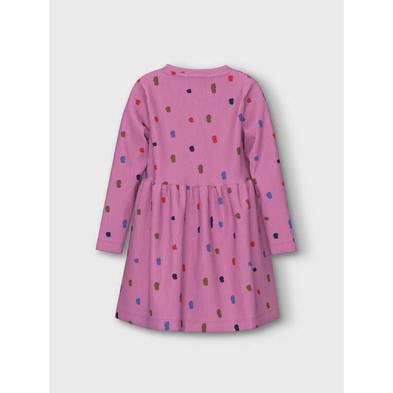 Φόρεμα μακό κορίτσι name it-13231108-Fuchsia Pink φωτογραφία