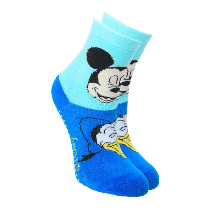 Κάλτσες αντιολισθητικές αγόρι Mickey Mouse-XH0654-BLUE