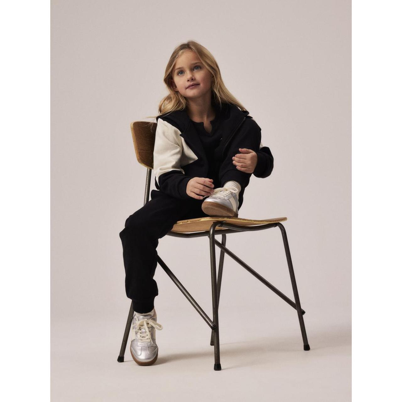 Ζακέτα φούτερ κορίτσι name it-13233208-Black φωτογραφία