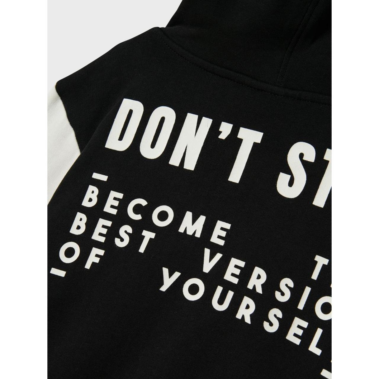 Ζακέτα φούτερ κορίτσι name it-13233208-Black φωτογραφία