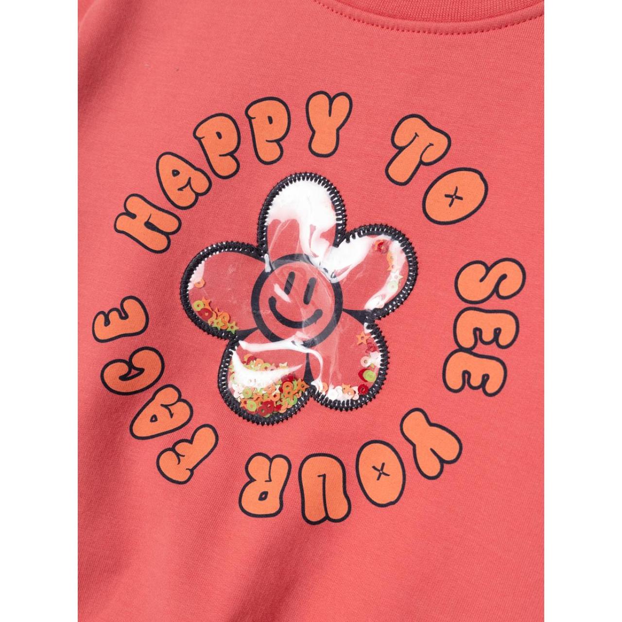 Μπλούζα φούτερ κορίτσι name it-13233058-Rose Of Sharon φωτογραφία