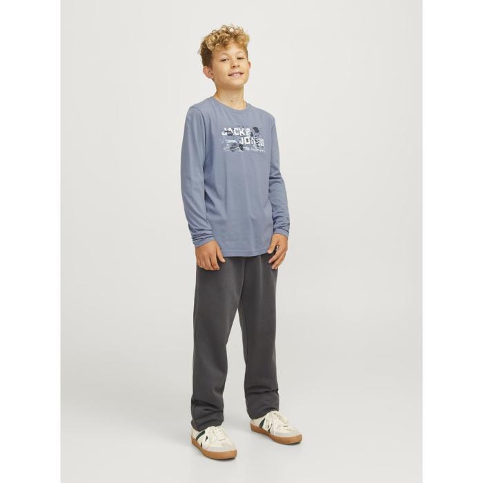 Μπλούζα μακό αγόρι JACK & JONES-12263092-Flint Stone