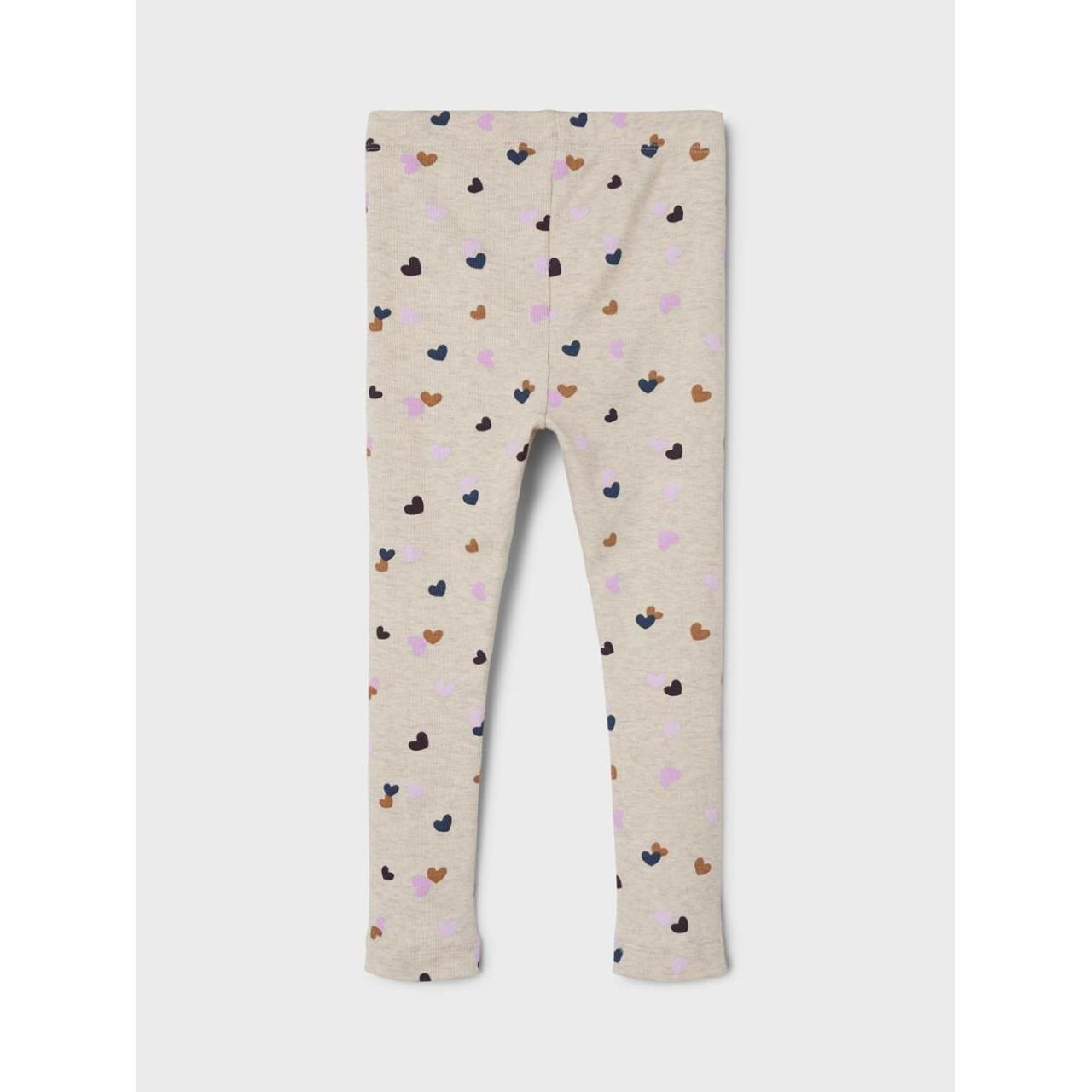 Κολάν μακό ριπ κορίτσι name it-13232157-Peyote Melange-organic cotton φωτογραφία