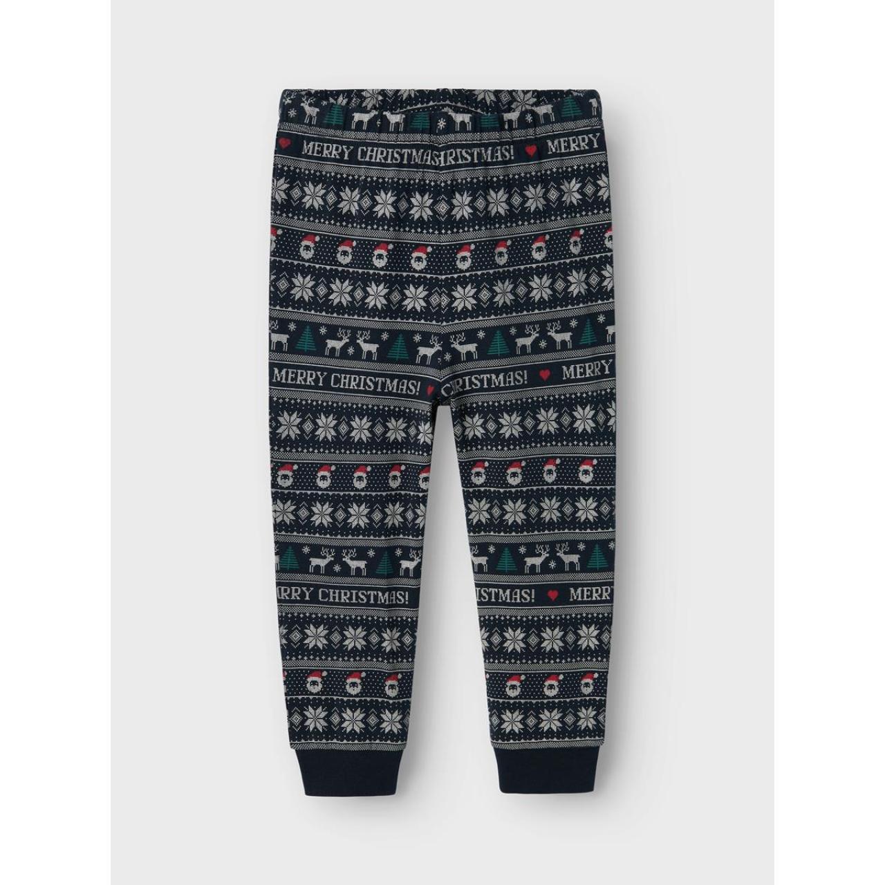 Πιτζάμα μακό Christmas unisex name it-13234981-Dark Sapphire φωτογραφία