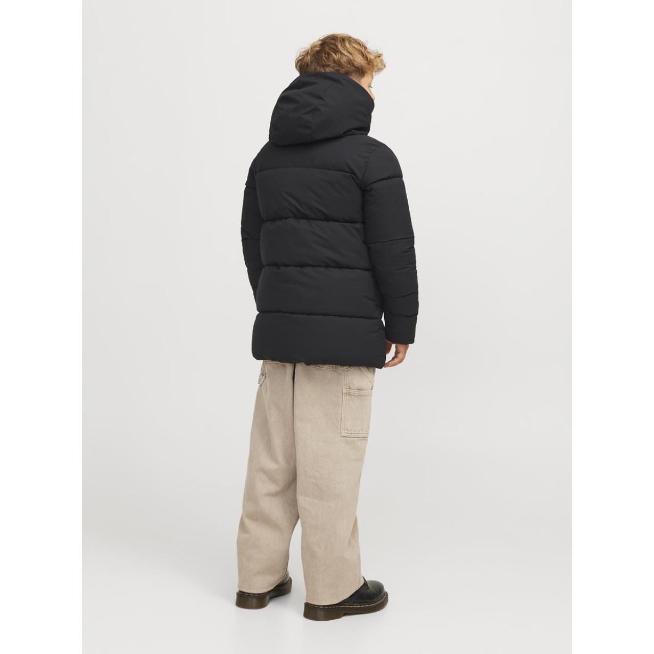 Μπουφάν puffer αγόρι Jack & Jones-12260475-Black φωτογραφία
