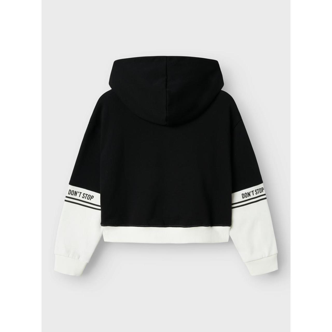 Μπλούζα φούτερ κορίτσι name it-13233211-Black φωτογραφία