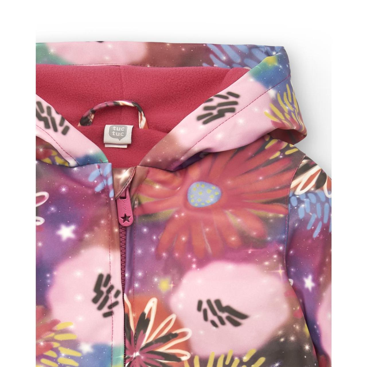 Αδιάβροχο-καπαρντίνα κορίτσι tuc tuc-11379598-Fuchsia φωτογραφία