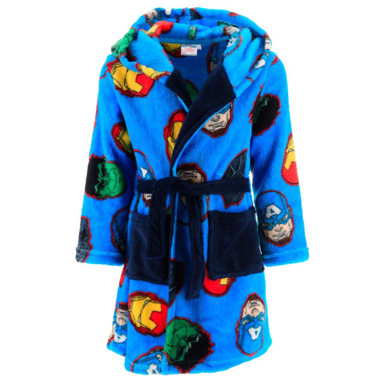 SUPER HEROES Ρόμπα fleece αγόρι Avengers-XH20162.B-BLUE