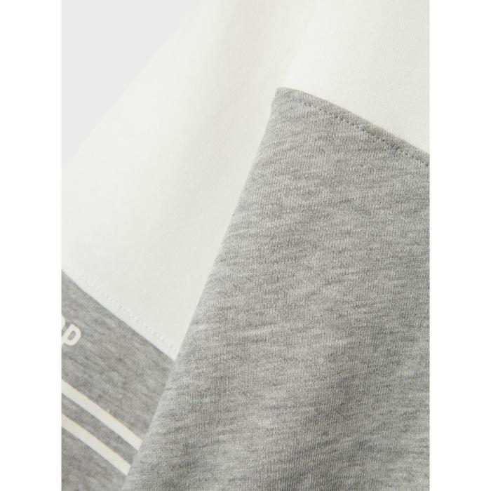 Μπλούζα φούτερ κορίτσι name it-13233211-Grey Melange