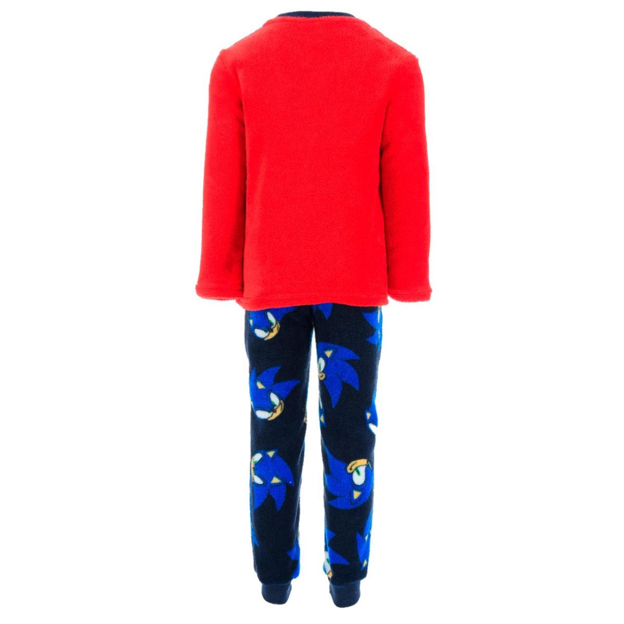 Πιτζάμα fleece αγόρι Sonic-XH20015-RED φωτογραφία