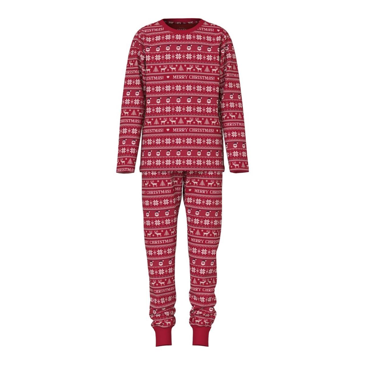 Name it Πιτζάμα μακό Christmas unisex name it-13234981-Jester Red