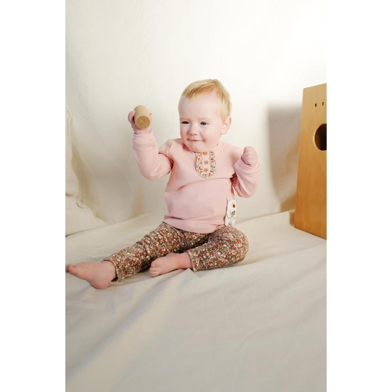 Σετ μπεμπέ φούτερ κορίτσι Boboli-129024-3854-Pink φωτογραφία