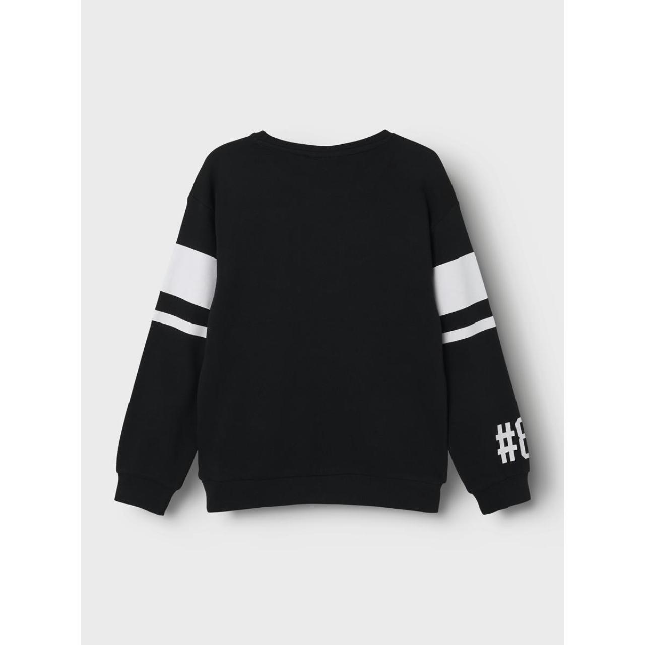 Μπλούζα φούτερ αγόρι name it-13234873-Black φωτογραφία