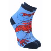 Κάλτσες αντιολισθητικές αγόρι Spiderman-XH0619-BLUE