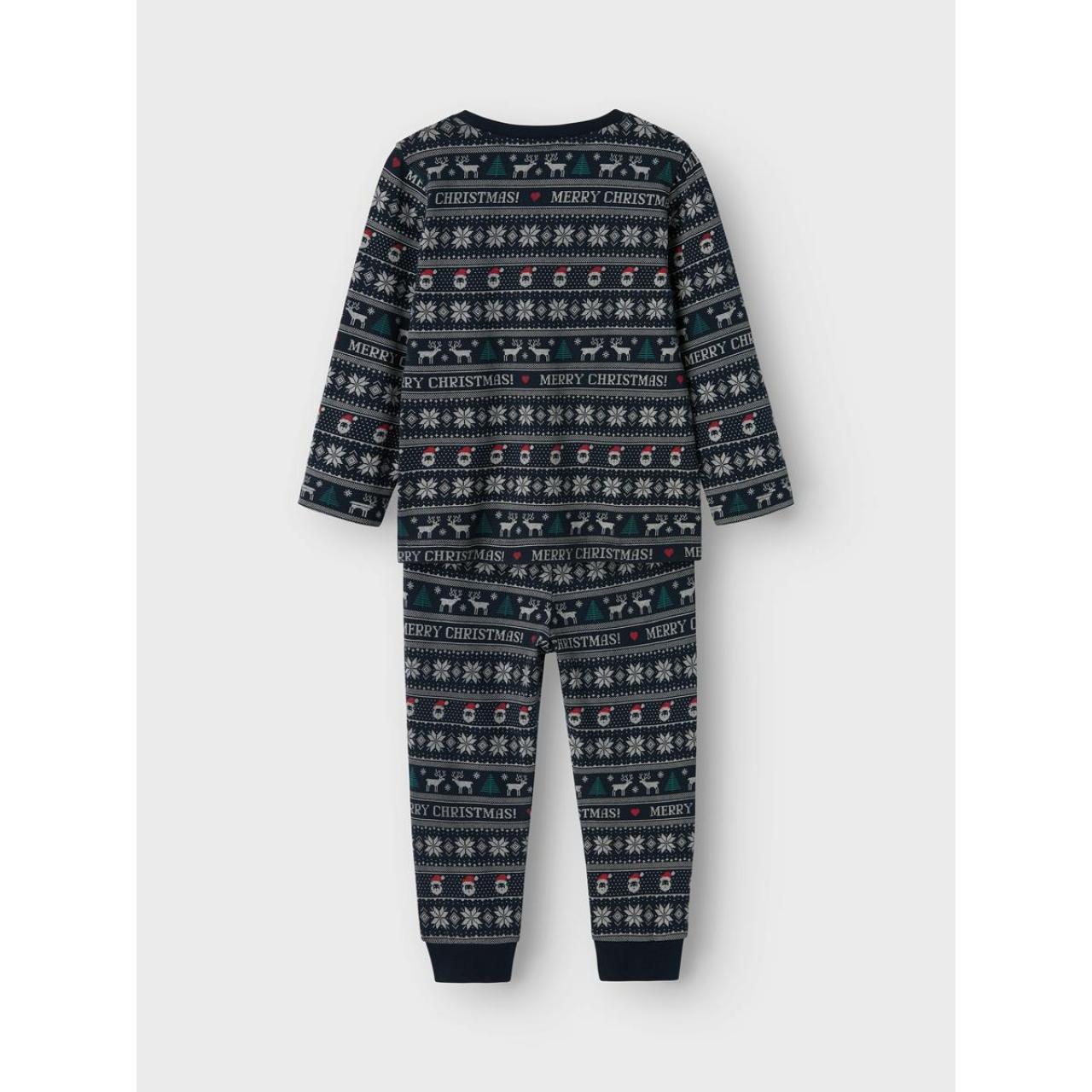 Πιτζάμα μακό Christmas unisex name it-13234981-Dark Sapphire φωτογραφία