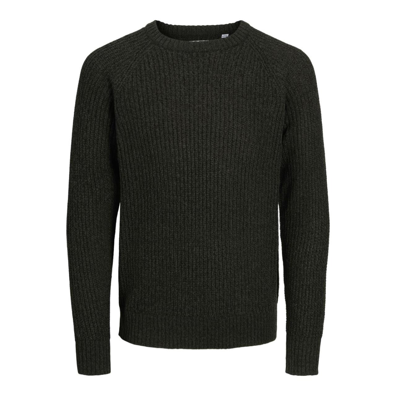Μπλούζα πλεκτή αγόρι Jack & Jones-12267510-Black φωτογραφία