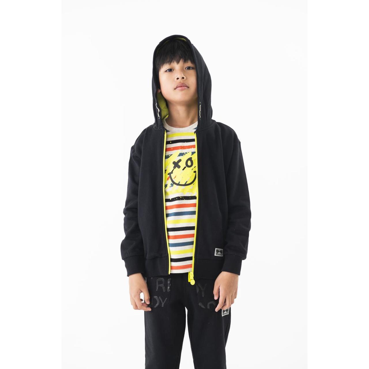 Ζακέτα φούτερ αγόρι Boboli-519117-890-Black φωτογραφία