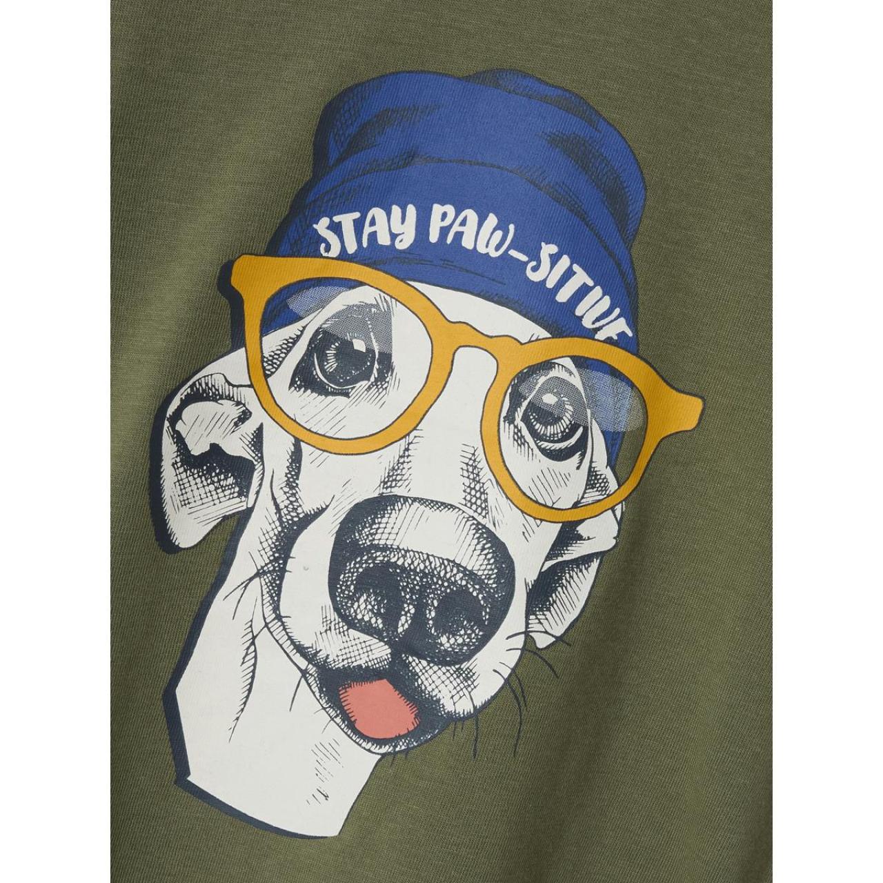 Μπλούζα μακό αγόρι name it-13231083-Deep Lichen Green φωτογραφία
