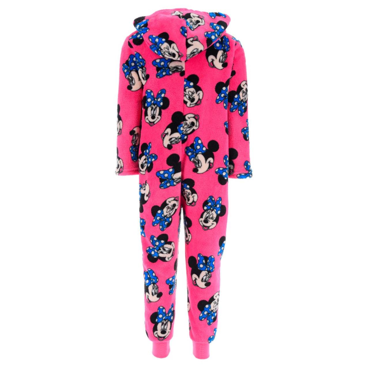Φόρμα ολόσωμη fleece κορίτσι Minnie Mouse-XH20051-PINK φωτογραφία