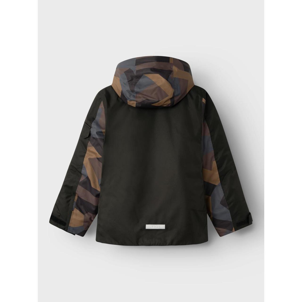 Μπουφάν snow σκι αγόρι name it-13228952-Chocolate Brown φωτογραφία