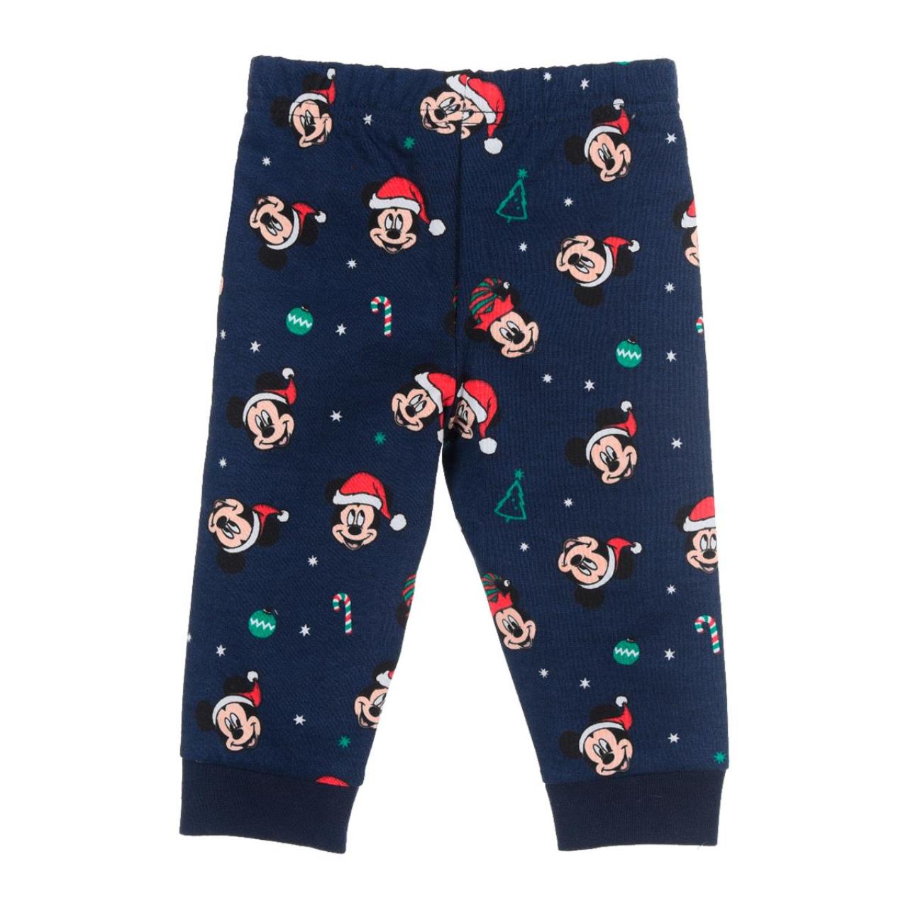 Φόρμα φούτερ μπεμπέ αγόρι Christmas Mickey Mouse-XH0092.REC-RED φωτογραφία