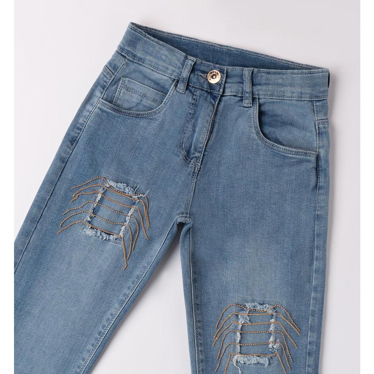 Παντελόνι τζιν κορίτσι I DO-4.A884-7350-Blue Denim φωτογραφία