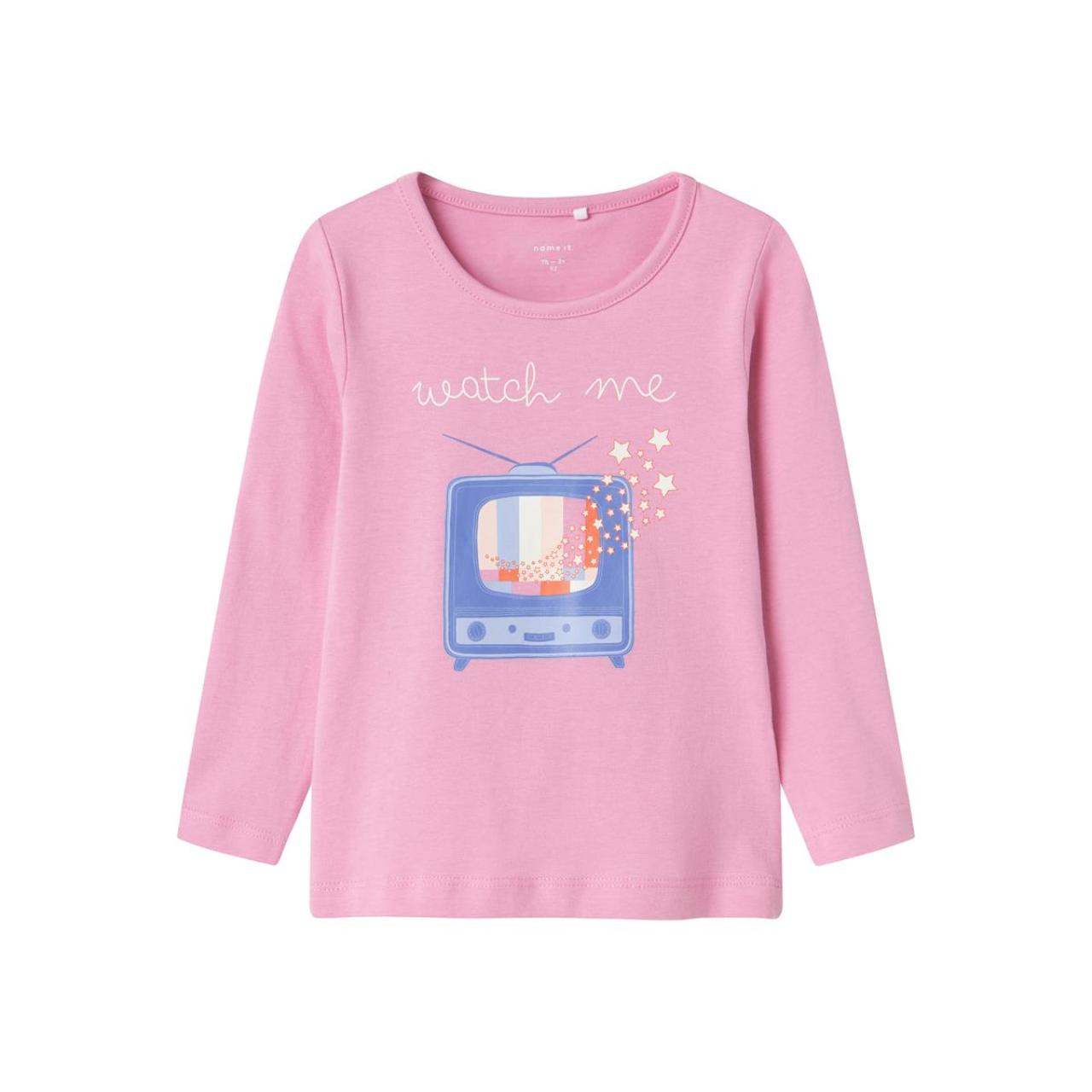 Name it Μπλούζα μακό κορίτσι name it-13231111-Fuchsia Pink