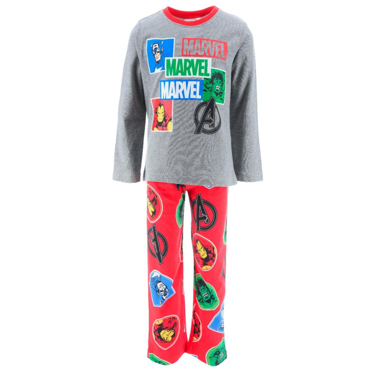 SUPER HEROES Πιτζάμα μακό αγόρι Avengers-XH20151.REC-MGREY